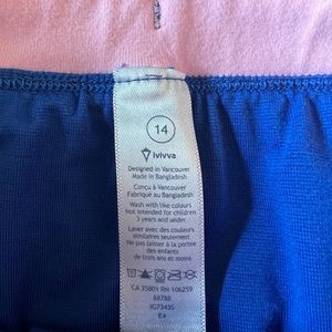 Ivivva Girls size 14 shorts
